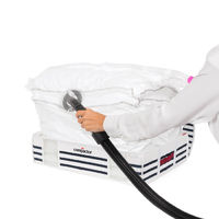 Lot Compactor bleu "Marinière" : housses souples sous-vide L + XXL