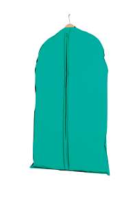 Housse courte pour vêtements verte