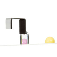 Patère de porte verticale métal 8 crochets colorés "Berlingo"