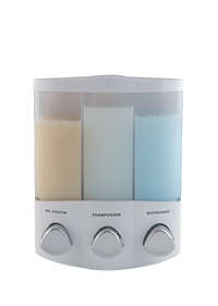 Distributeur de savon mural "Trio" blanc