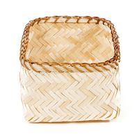 Lot de 3 paniers de rangement naturels "Halong"