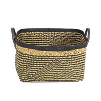 Panier de rangement marron et noir "Padang" L