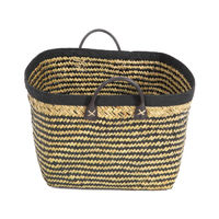 Panier de rangement marron et noir "Padang" L