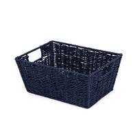 Panier de rangement bleu marine "Etna"