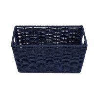 Panier de rangement bleu marine "Etna"