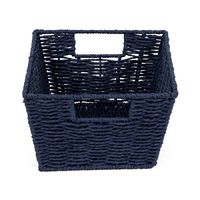 Panier de rangement bleu marine "Etna"