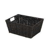Panier de rangement noir "Etna"