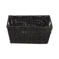 Panier de rangement noir "Etna"
