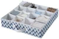 Organisateur de tiroir souple 16 compartiments «Ikat»