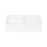 Organisateur de tiroir 5 compartiments rigide blanc "Stan"