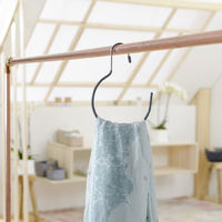 Cintre porte-écharpes gris "Sticky"