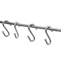 Barre auto-adhésive repositionnable 8 crochets "Bestlock Magic"