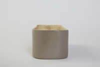 Vide-poches en bambou laqué taupe « Danang »