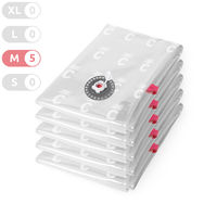 Lot de 5 sacs de compression "Aspispace" M