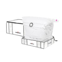 Lot Compactor blanc "Life" : housses souples sous-vide L + XXL