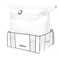 Lot Compactor blanc "Life" : housses souples sous-vide L + XXL