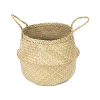 Panier de rangement naturel "Belly" M