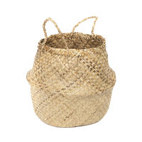 Panier de rangement naturel "Belly" L
