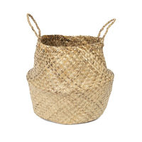 Panier de rangement naturel "Belly" L