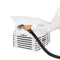 Housse souple sous-vide Compactor bleue et blanche "Marinière" M