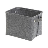 Panier de rangement en feutrine gris "Felt"