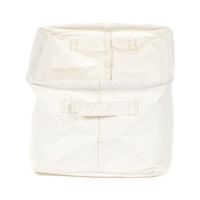 Panier de rangement souple écru "Flex" petit modèle