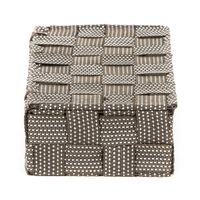 Boite de rangement marron "Toronto" petit modèle