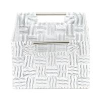 Panier de rangement blanc "Toronto" M