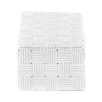 Boite de rangement blanche "Toronto" grand modèle