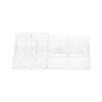 Organisateur maquillage 14 compartiments transparent