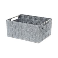 Panier de rangement gris "Toronto" L