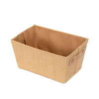 Panier de rangement beige "Beverly"