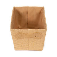 Panier de rangement beige "Beverly"
