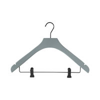 Lot de 3 cintres à pinces bleus "Ouessant" 