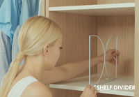 Séparateur d'étagère XTEND