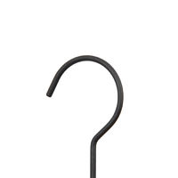 Cintre à pinces noir et bois "Helsinki"