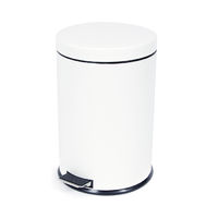 Poubelle blanche 20 litres grand modèle