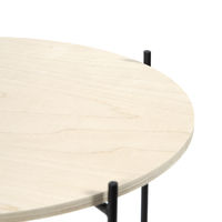 Table d'appoint ronde en bois "Agneta"