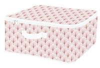 Housse de rangement zippée rose "Blush"