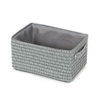 Panier de rangement gris"Lilou"