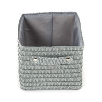 Panier de rangement gris"Lilou"