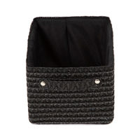 Panier de rangement noir "Lilou"