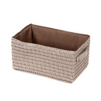 Panier de rangement taupe "Lilou"