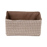 Panier de rangement taupe "Lilou"