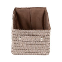 Panier de rangement taupe "Lilou"