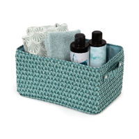 Panier de rangement vert "Lilou"