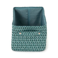 Panier de rangement vert "Lilou"