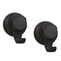 Lot de 2 petits crochets "Bestlock Black"