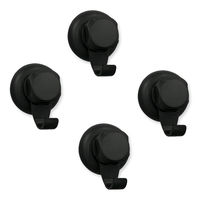 Lot de 4 petits crochets chromés "Bestlock Black"