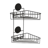 Etagère d’angle double "Bestlock Black"